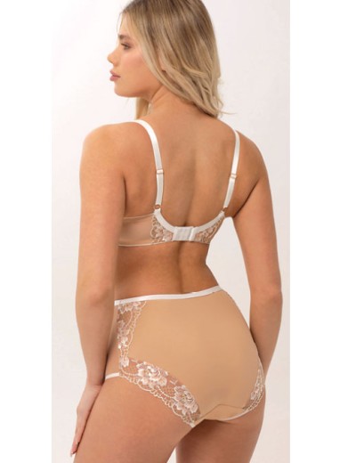 Трусы высокие Subtille PATRICIA BEIGE hight-waist, Цвет: бежевый, Размеры: L, изображение 4