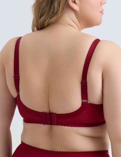 Кружевной бюстгальтер с поролоном Elli 3030 румба, Цвет: румба, Размеры: 80D, изображение 2