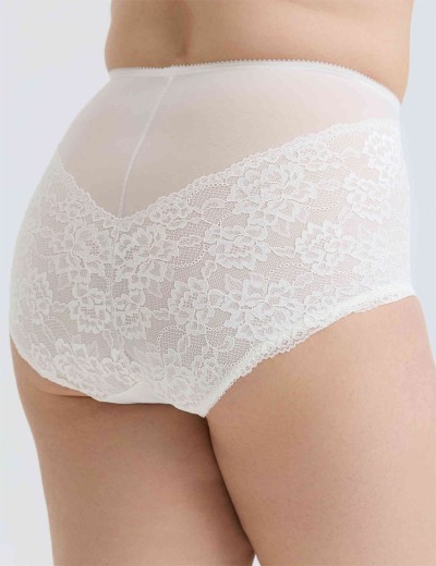 Трусы с утяжкой Elli 470 молоко, Цвет: молоко, Размеры: 2XL, изображение 2