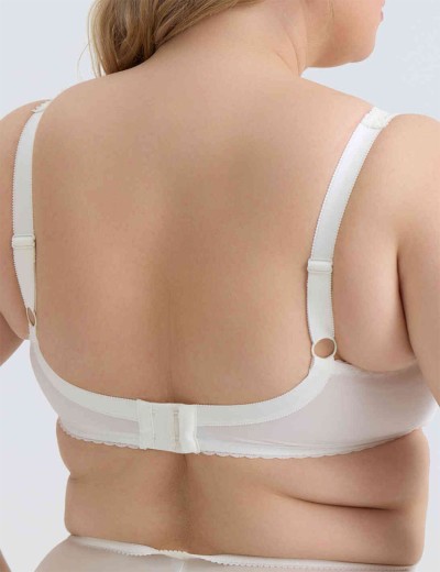 Бюстгальтер мягкий с подкроем Elli 1013 молоко, Цвет: молоко, Размеры: 80E, изображение 2