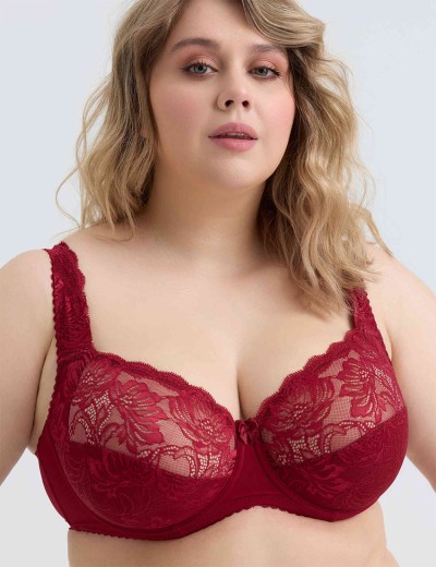 Бюстгальтер мягкий с подкроем Elli 1013 румба, Цвет: румба, Размеры: 80E, изображение 5