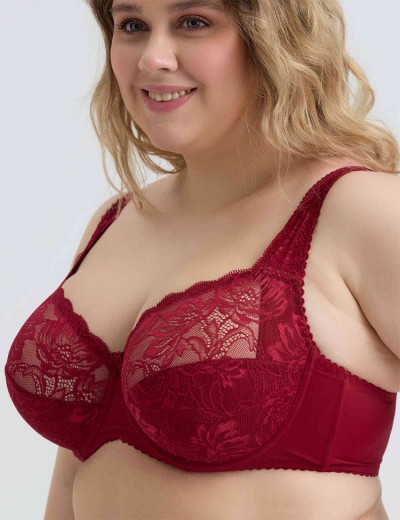 Бюстгальтер мягкий с подкроем Elli 1013 румба, Цвет: румба, Размеры: 80E, изображение 4