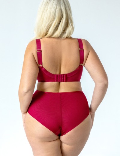 Трусы слипы Kris Line CHERRY briefs, Цвет: вишневый, Размеры: M, изображение 4