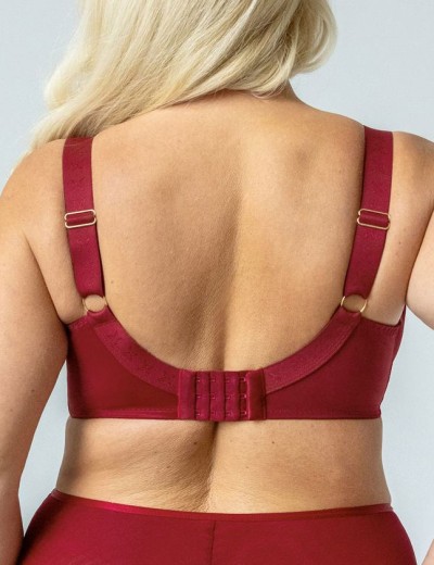 Бюстгальтер с подкроем Kris Line CHERRY soft full cup, Цвет: вишневый, Размеры: 100D, изображение 6