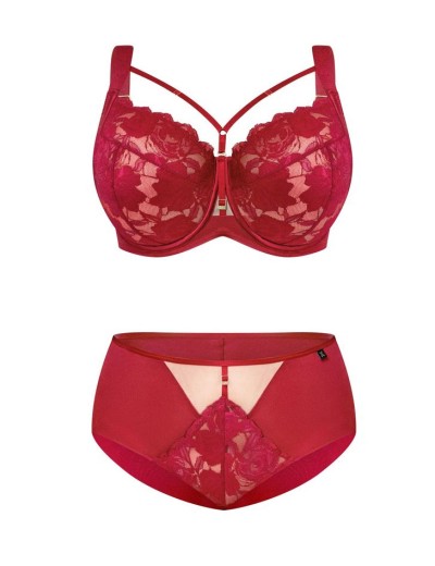 Бюстгальтер с подкроем Kris Line CHERRY soft full cup, Цвет: вишневый, Размеры: 100D, изображение 7