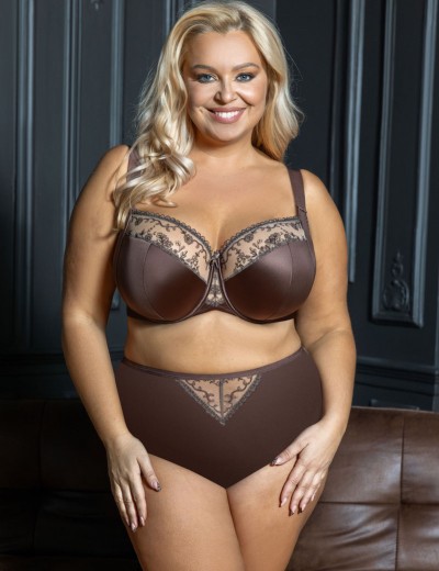 Трусы высокие Kris Line MOCCA briefs high waist, Цвет: мокка, Размеры: M, изображение 6