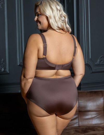 Трусы высокие Kris Line MOCCA briefs high waist, Цвет: мокка, Размеры: M, изображение 7