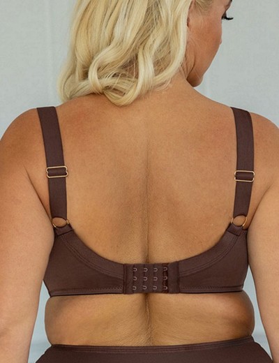 Бюстгальтер с подкроем Kris Line MOCCA soft full cup, Цвет: мокка, Размеры: 100D, изображение 4