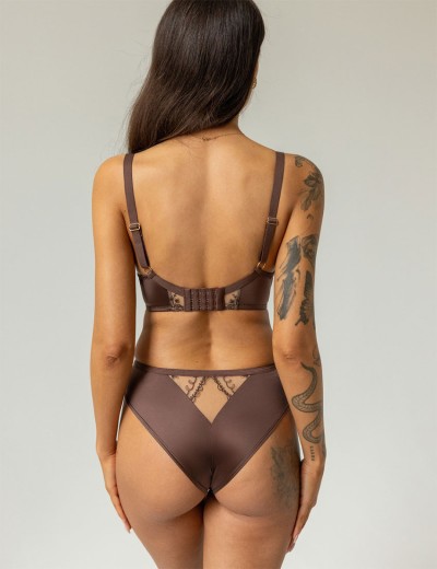 Трусики бразилиана Kris Line MOCCA stringshorts, Цвет: мокка, Размеры: M, изображение 3