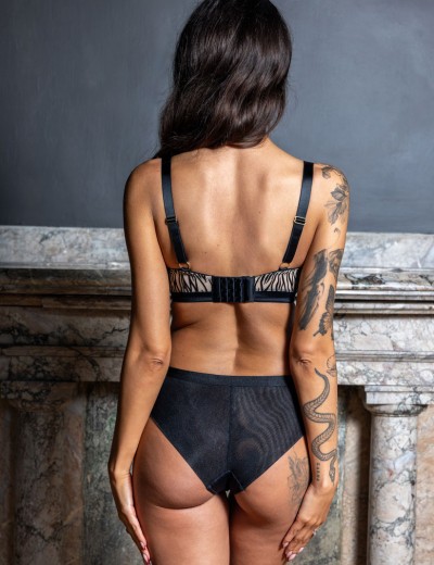 Трусы слипы Kris Line QUEEN briefs, Цвет: черный, Размеры: M, изображение 4