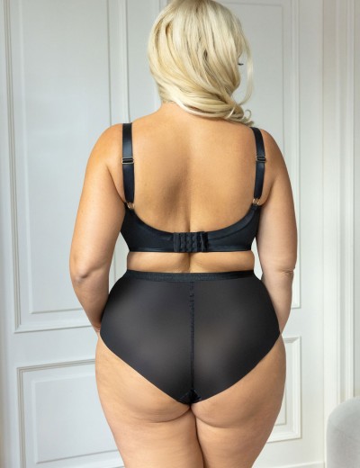 Трусы высокие Kris Line QUEEN briefs high waist, Цвет: черный, Размеры: M, изображение 6