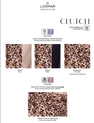 Леопардовый халат Lormar CLUTCH 673860LU animalier, Цвет: animalier (анимал-принт), Размеры: M, изображение 3