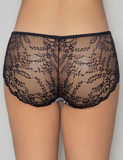 Трусики слипы Fluide CELINE 6080, Цвет: черно-розовый, Размеры: M, изображение 2