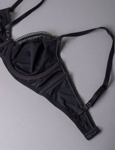 Бюстгальтер с мягкой чашкой Sielei DARLING 1870 nero, Цвет: nero (черный), Размеры: 75D, изображение 5