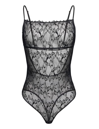 Кружевное боди Esotiq CMON 44003 черный, Цвет: черный, Размеры: S, изображение 9