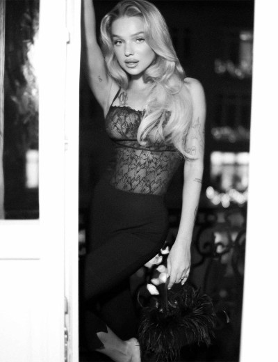 Кружевное боди Esotiq CMON 44003 черный, Цвет: черный, Размеры: S, изображение 10