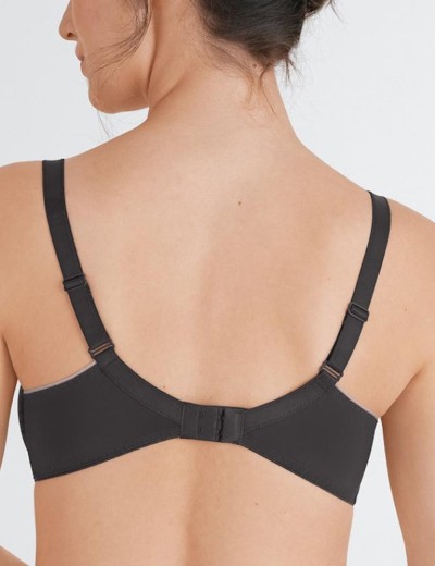 Бюстгальтер с мягкой чашкой Felina 205283 ELEMENTARY тёмно-серый, Цвет: тёмно-серый, Размеры: 100D, изображение 2