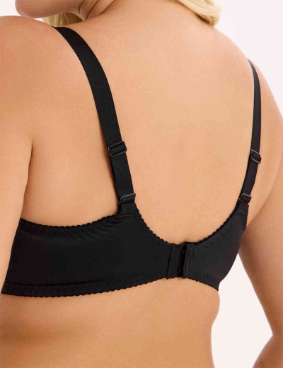 Бюстгальтер мягкий без косточек Milavitsa 122920 черный, Цвет: черный, Размеры: 90D, изображение 2