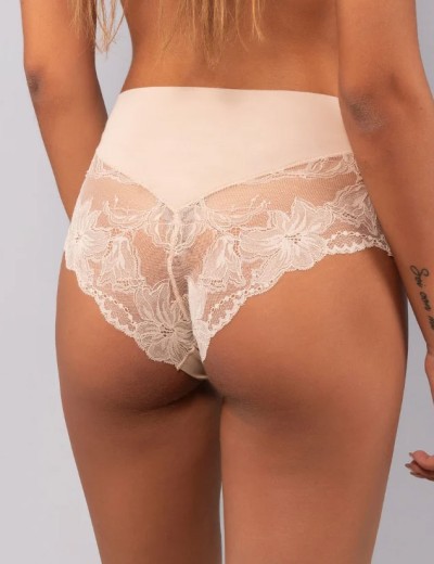 Высокие слипы с кружевной спинкой Sielei IOSONOIO 5119 skin, Цвет: skin (бежевый), Размеры: S, изображение 5