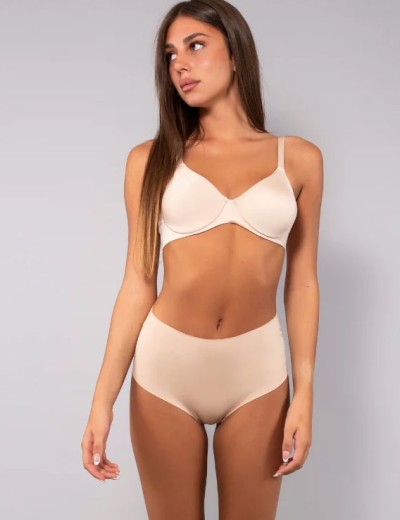 Высокие слипы с кружевной спинкой Sielei IOSONOIO 5119 skin, Цвет: skin (бежевый), Размеры: S, изображение 6