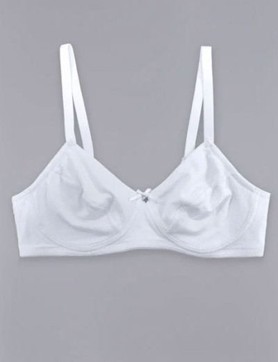 Бюстгальтер мягкий хлопковый без косточек Sielei NATURAL COTTON 1440 bianco, Цвет: bianco (белый), Размеры: 80C, изображение 7