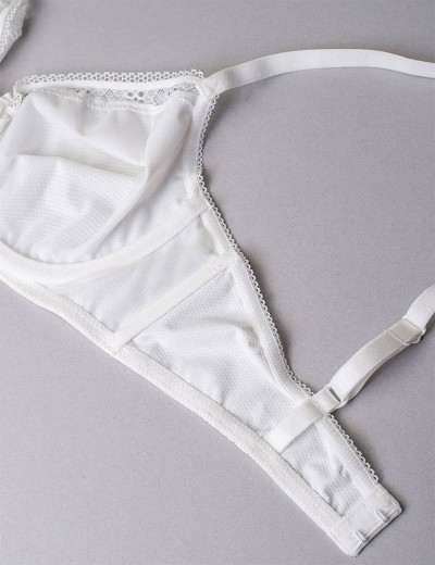 Бюстгальтер с мягкой чашкой Sielei DARLING 1870 bianco latte, Цвет: bianco latte (белый), Размеры: 75C, изображение 8