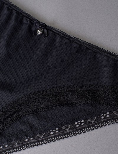 Трусы слипы Sielei DARLING 1875 nero, Цвет: nero (черный), Размеры: XL, изображение 4