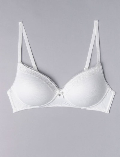 Бюстгальтер пуш-ап без косточек Sielei DARLING 1876 bianco latte, Цвет: bianco latte (белый), Размеры: 70B, изображение 2