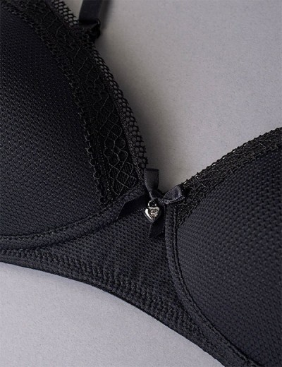 Бюстгальтер пуш-ап без косточек Sielei DARLING 1876 nero, Цвет: nero (черный), Размеры: 70B, изображение 3