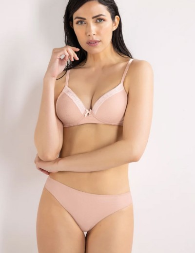 Бюстгальтер пуш-ап без косточек Sielei DARLING 1876 cipria, Цвет: cipria (пудровый), Размеры: 70B, изображение 3