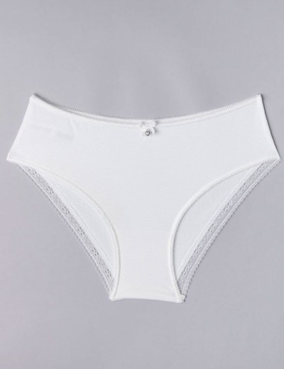 Высокие трусы слипы Sielei DARLING 1879 bianco latte, Цвет: bianco latte (белый), Размеры: XL, изображение 5