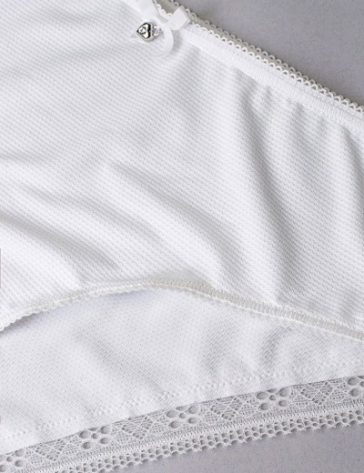 Высокие трусы слипы Sielei DARLING 1879 bianco latte, Цвет: bianco latte (белый), Размеры: XL, изображение 7