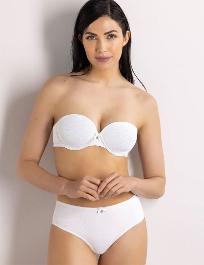 Высокие трусы слипы Sielei DARLING 1879 bianco latte, Цвет: bianco latte (белый), Размеры: XL, изображение 3