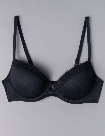 Бюстгальтер балконет с поролоном Sielei DARLING 1882 nero, Цвет: nero (черный), Размеры: 85B, изображение 2