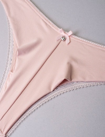 Трусы бразилиана Sielei DARLING 1887 cipria, Цвет: cipria (пудровый), Размеры: XL, изображение 4