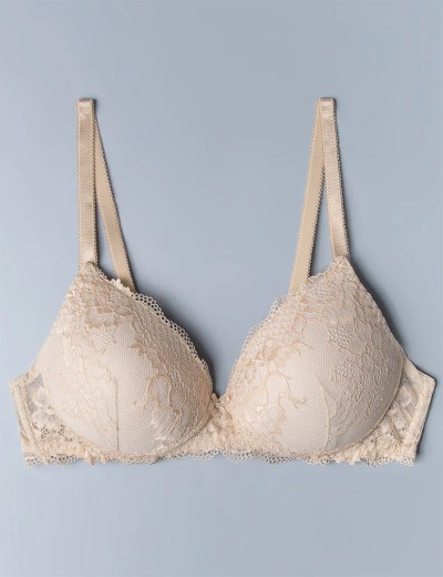 Кружевной бюстгальтер пуш-ап без каркасов Sielei WONDER LACE 2446 cipria, Цвет: cipria (телесный), Размеры: 70B, изображение 5