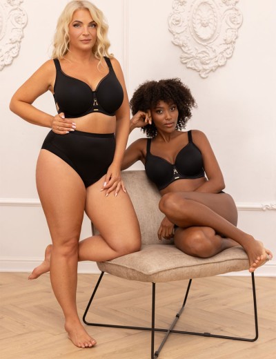 Трусы высокие Kris Line SIMPLE high waist, Цвет: черный, Размеры: 3XL, изображение 6