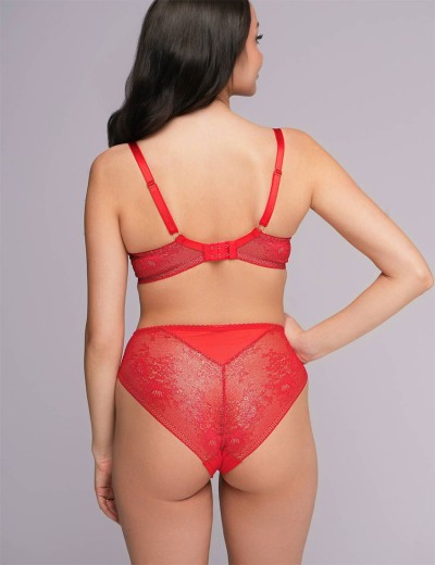 Трусы слипы Ava 2252 figi red, Цвет: красный, Размеры: 3XL, изображение 4