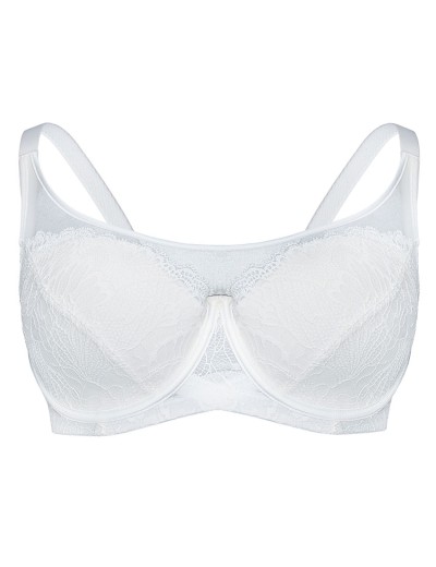 Бюстгальтер-топ с поролоновыми чашками Esotiq CROWN 43747 кремовый, Цвет: кремовый, Размеры: 75E, изображение 8