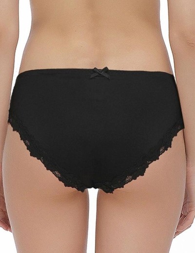 Трусы слипы Mioocchi VIVIAN 7682 nero, Цвет: nero (черный), Размеры: 2XL, изображение 2