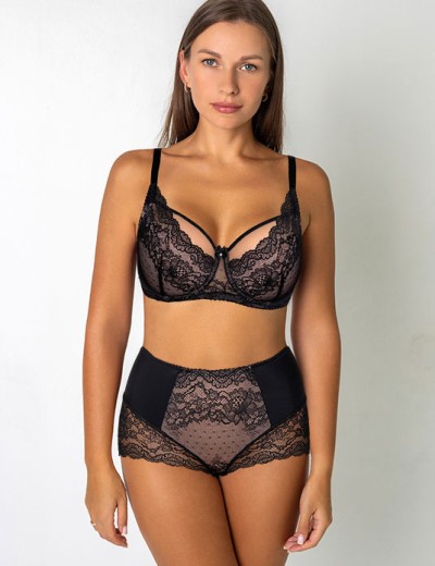 Трусы слипы комфорт Fluide PASSION 2060 черно-розовый, Цвет: черно-розовый, Размеры: M, изображение 2