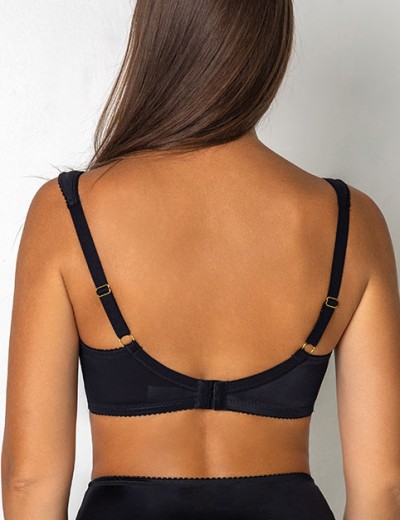 Бюстгальтер на широких бретелях Fluide EMERALD 7011 черный/изумруд, Цвет: черный/изумруд, Размеры: 75C, изображение 3