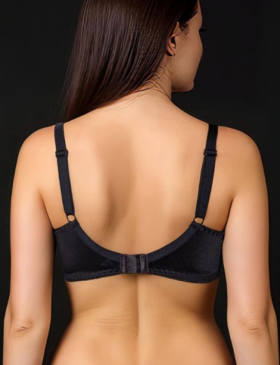 Бюстгальтер полупоролон Albina L IRIS 6050 чёрный, Цвет: черный, Размеры: 80G, изображение 3