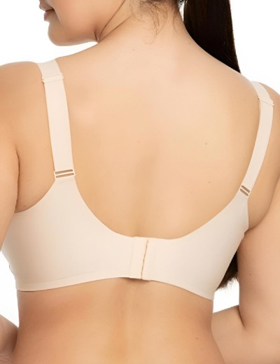 Гладкий бюстгальтер Julimex JELLY BRA COMFORT бежевый, Цвет: бежевый, Размеры: M, изображение 2