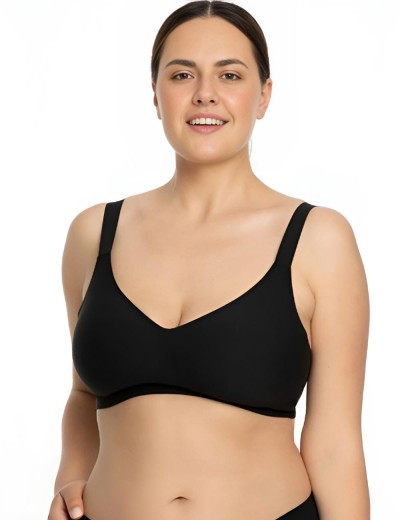 Гладкий бюстгальтер Julimex JELLY BRA COMFORT чёрный, Цвет: чёрный, Размеры: M, изображение 4