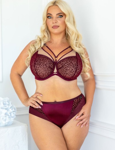 Трусы слипы Kris Line MERLOT briefs, Цвет: бордо, Размеры: 2XL, изображение 3