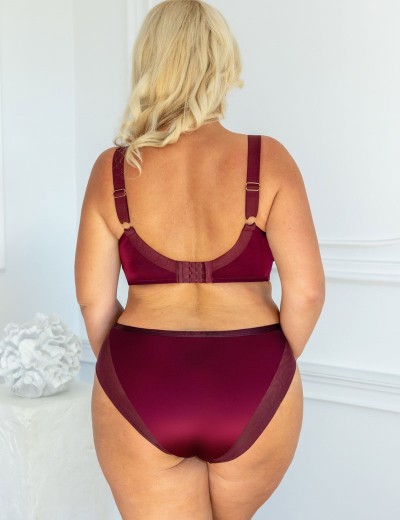 Трусы слипы Kris Line MERLOT briefs, Цвет: бордо, Размеры: 2XL, изображение 4