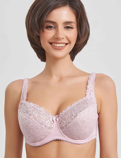 Бюстгальтер полумягкий Simona M 900 лотос, Цвет: лотос, Размеры: 80D, изображение 5