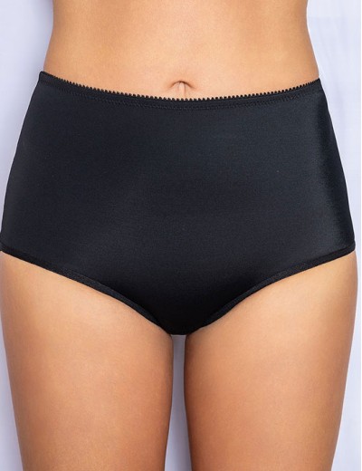 Высокие трусы комфорт Albina L PERFECT 255 черный, Цвет: черный, Размеры: S, изображение 4