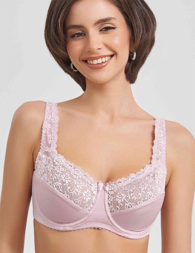 Бюстгальтер мягкий Simona M 912 лотос, Цвет: лотос, Размеры: 85F, изображение 4